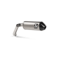 Akrapovic Titanium Slip-on Exhaust System for Moto Guzzi V85 TT (19-20) Akrapovic Titanium Slip-on Exhaust System for Moto Guzzi V85 TT (19-20)